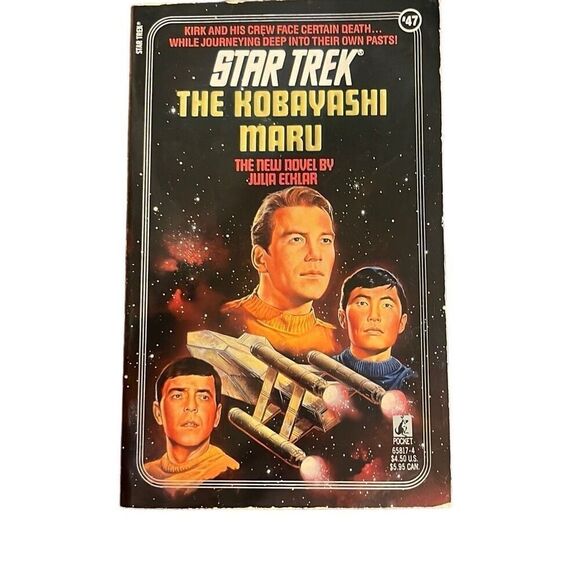 Star Trek The Kobayashi Maru Book #47 Paperback Book by Julia Ecklar Vintage - Picture 1 of 6